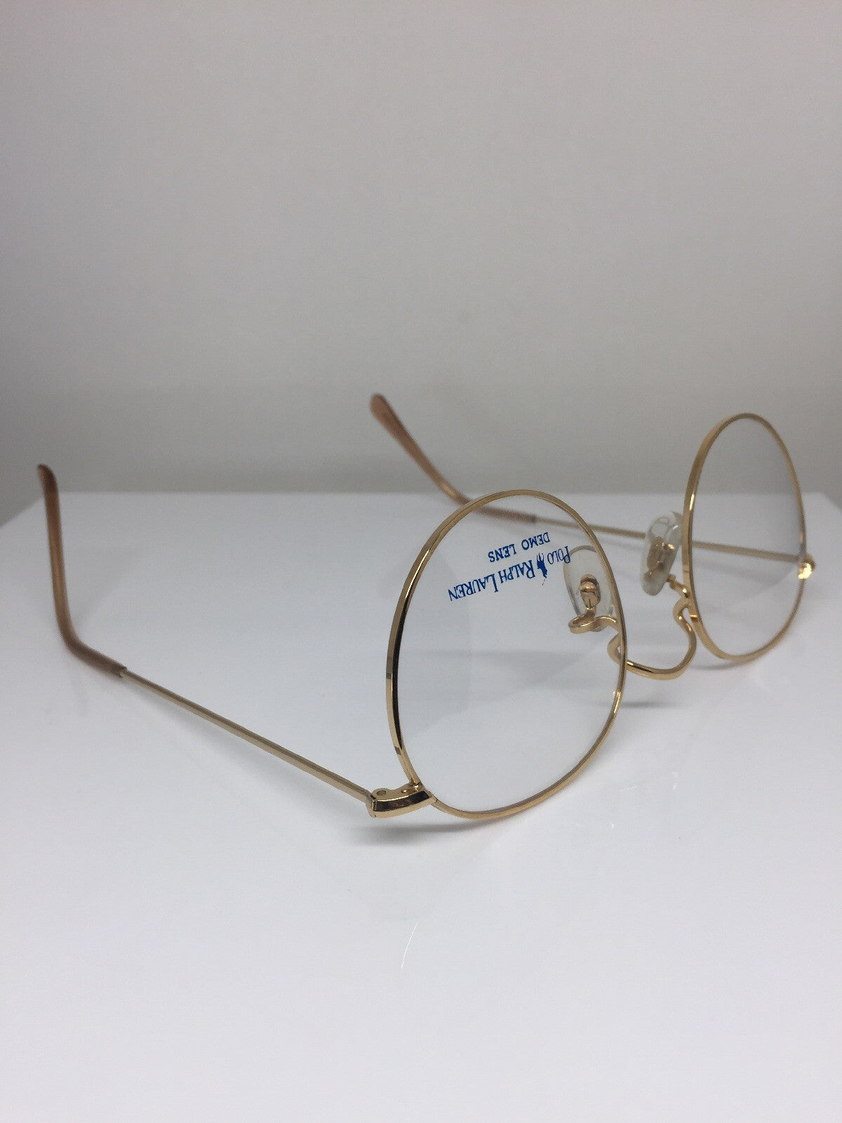 Vintage Ralph Lauren Polo Classic X By Ralph Lauren Gold Eyeglasses - Super Vision Optical