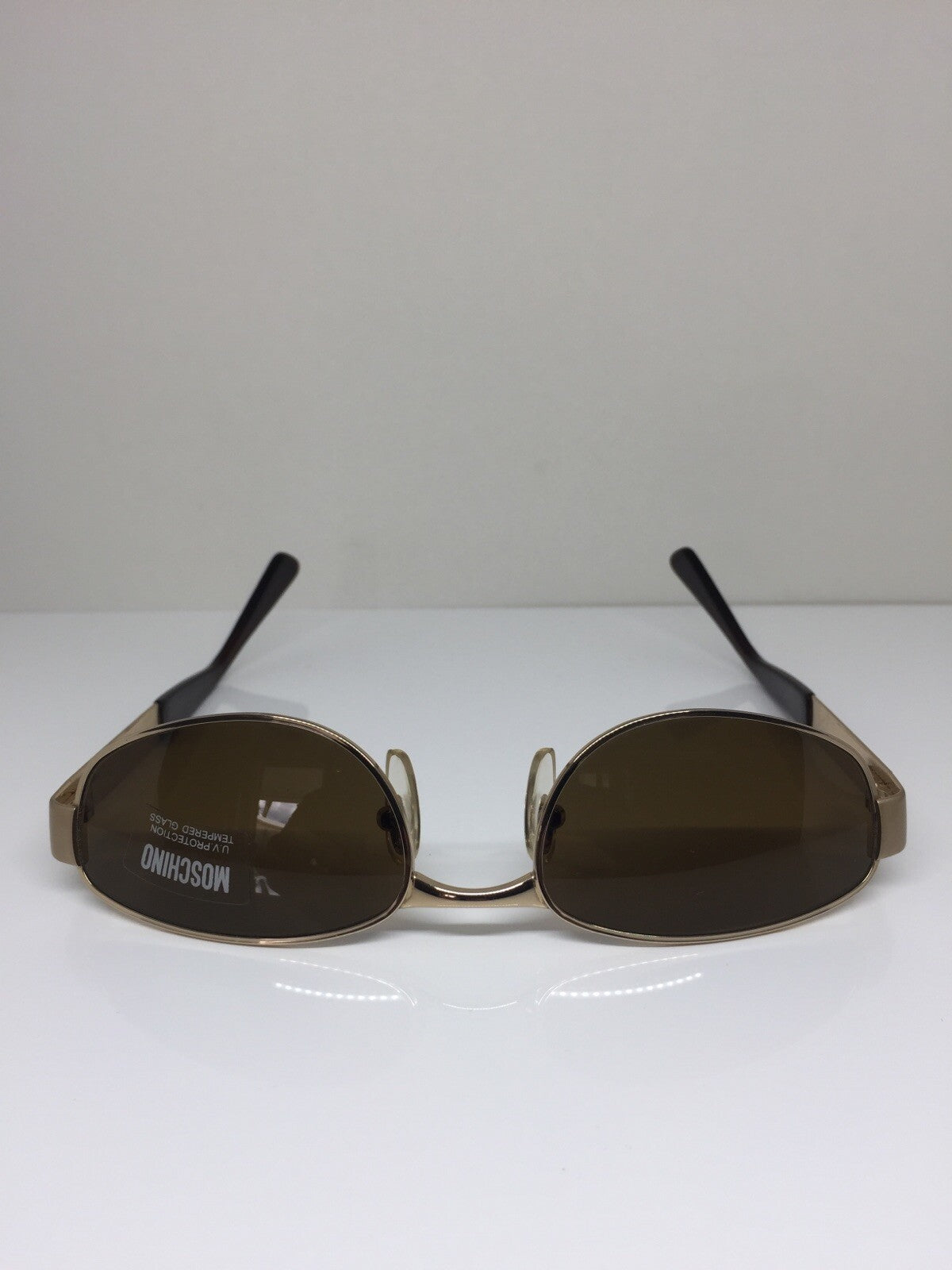 Vintage Persol Moschino M. 3063-S Gold Sunglasses - Super Vision Optical