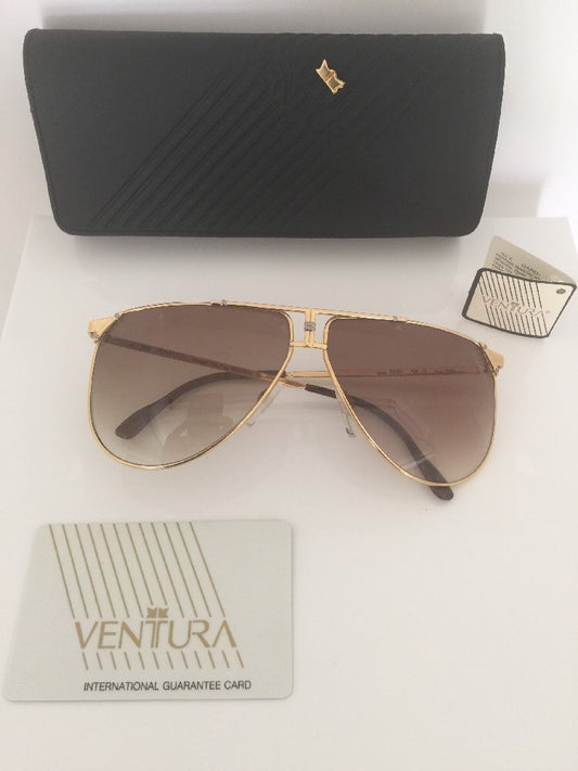 Vintage Ventura 7310 Gold Sunglasses - Super Vision Optical