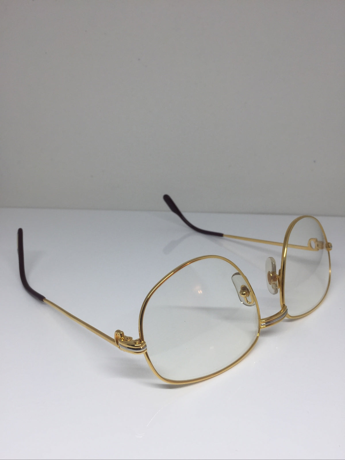 Vintage Cartier Romance Louis Cartier Gold Eyeglasses - Super Vision Optical