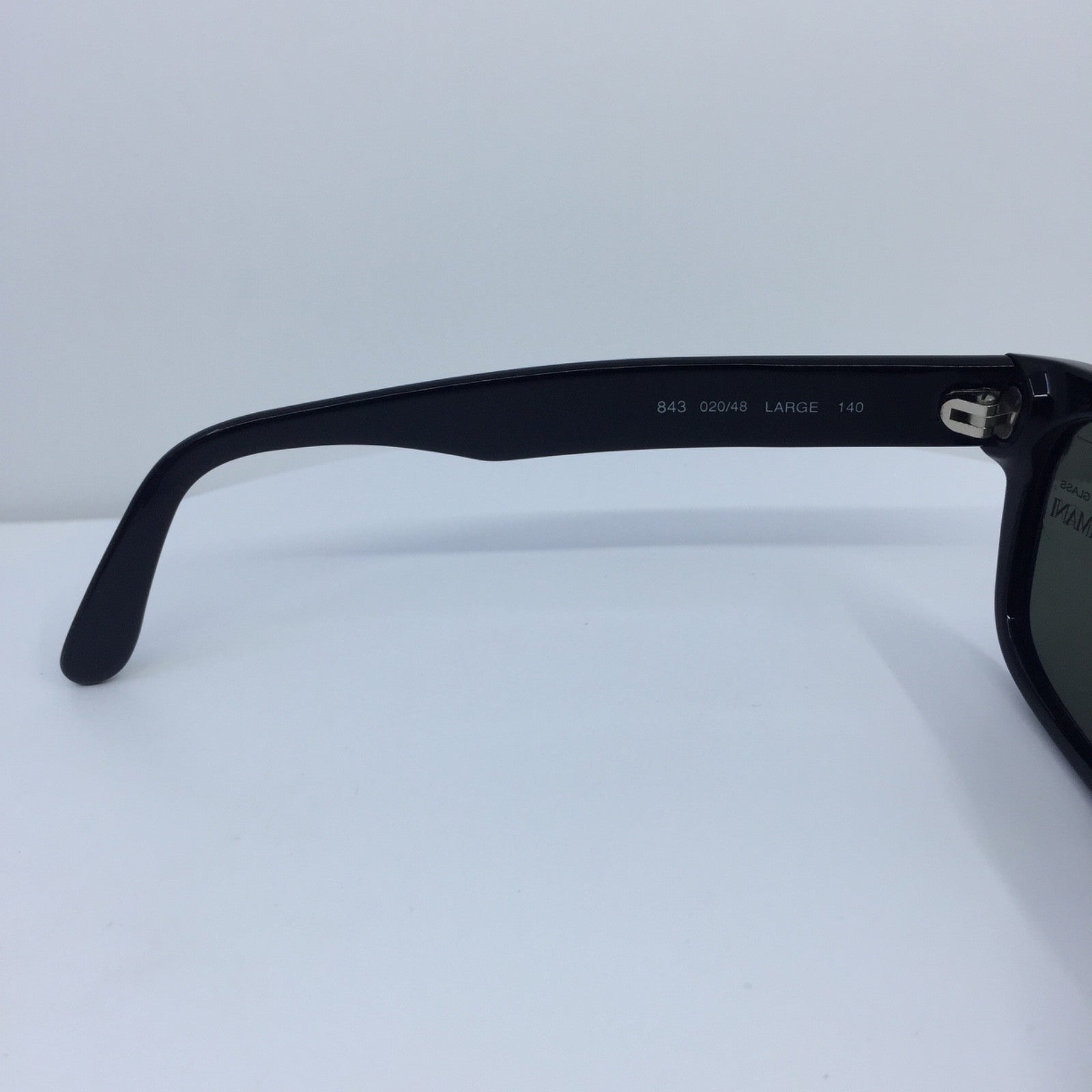 Vintage Giorgio Armani GA 843-S Black Sunglasses - Super Vision Optical