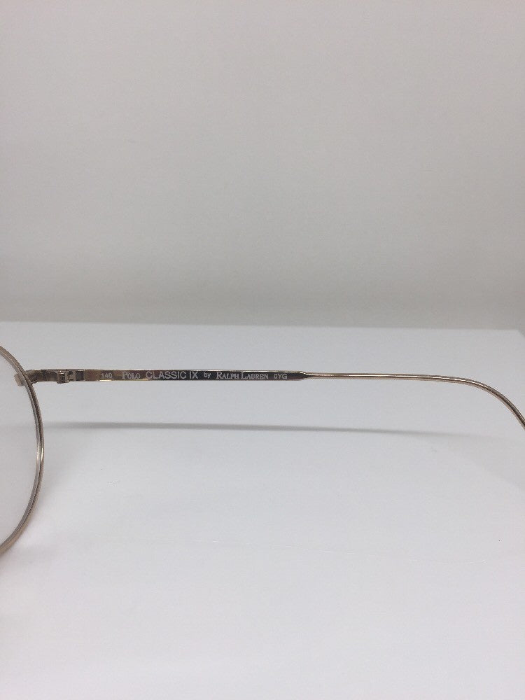 Vintage Ralph Lauren Polo Classic IX By Ralph Lauren Gold Sunglasses - Super Vision Optical