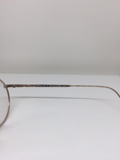 Vintage Ralph Lauren Polo Classic IX By Ralph Lauren Gold Sunglasses - Super Vision Optical