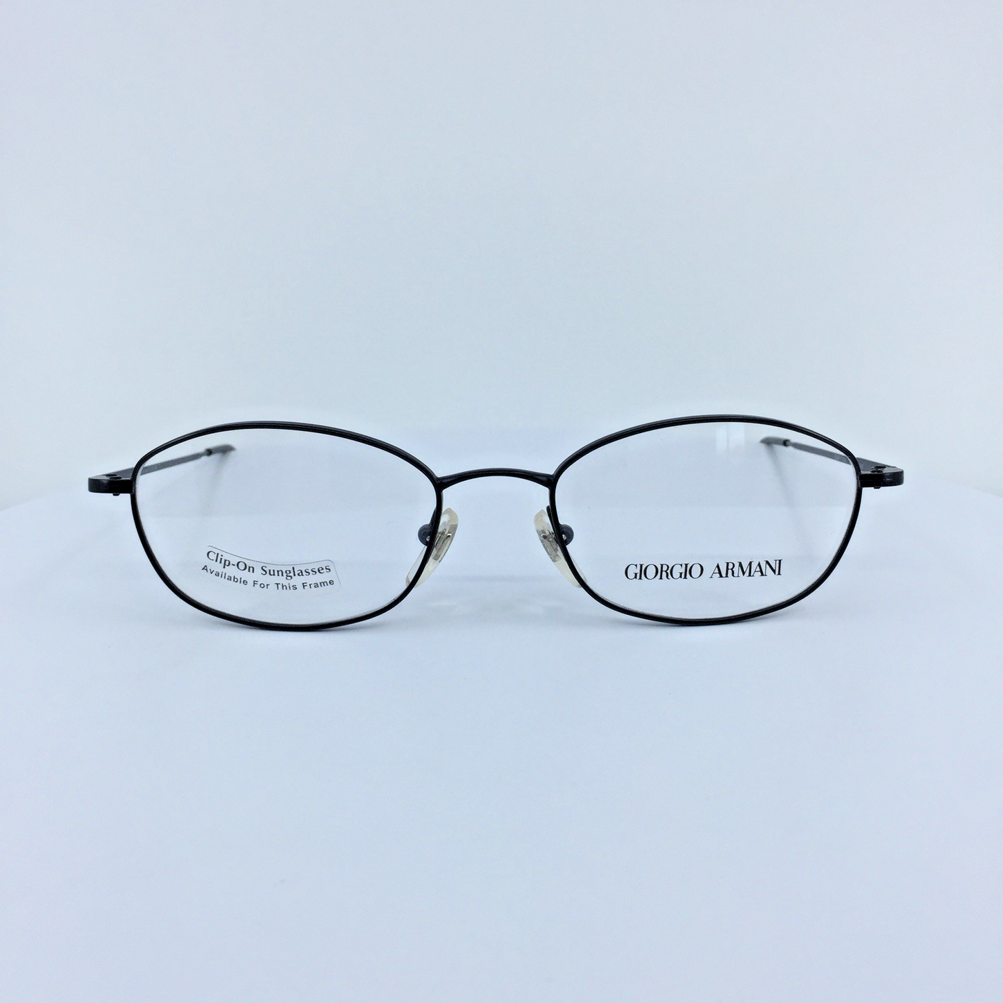 Vintage Giorgio Armani GA 1006 Black Eyeglasses - Super Vision Optical