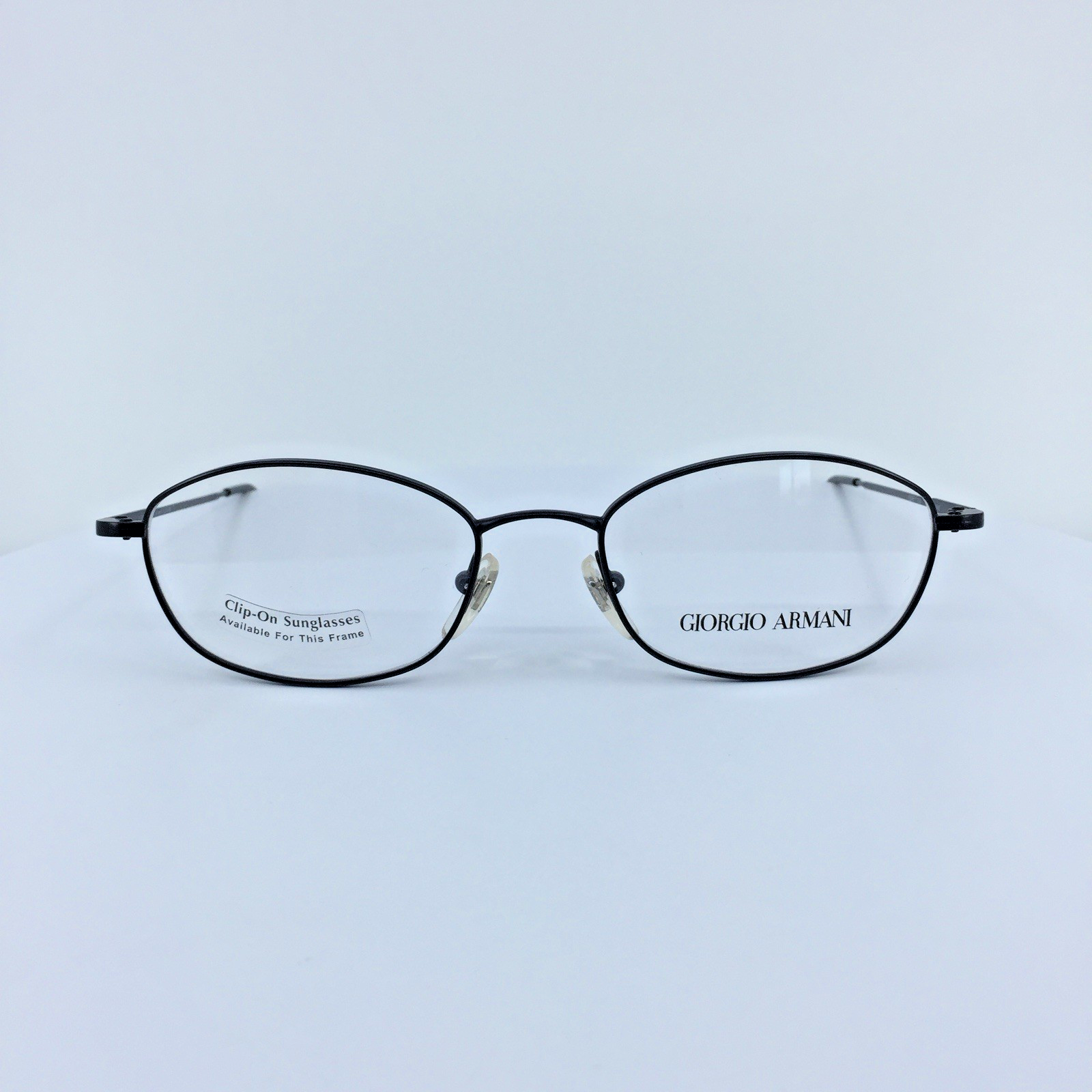 Vintage Giorgio Armani GA 1006 Black Eyeglasses - Super Vision Optical