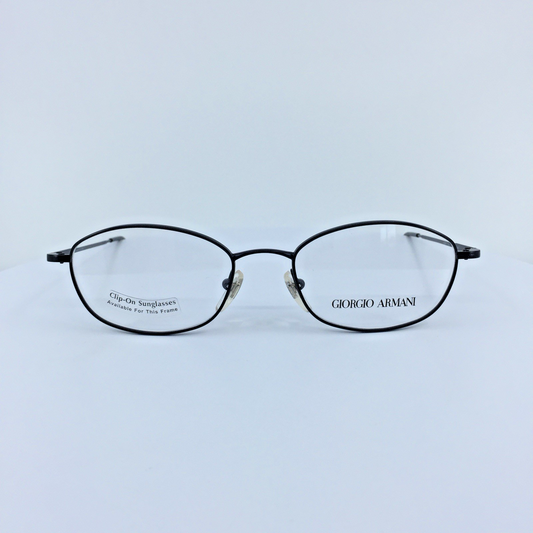 Vintage Giorgio Armani GA 1006 Black Eyeglasses - Super Vision Optical