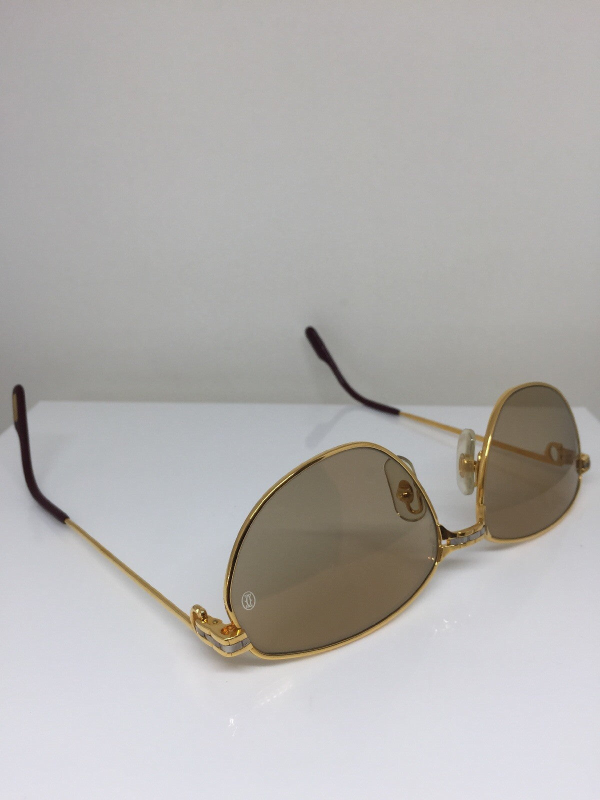 Vintage Cartier Panthere Windsor Gold Sunglasses - Super Vision Optical