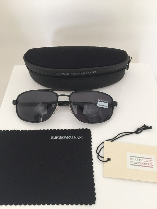 Vintage Emporio Armani EA 068-S Black Sunglasses - Super Vision Optical