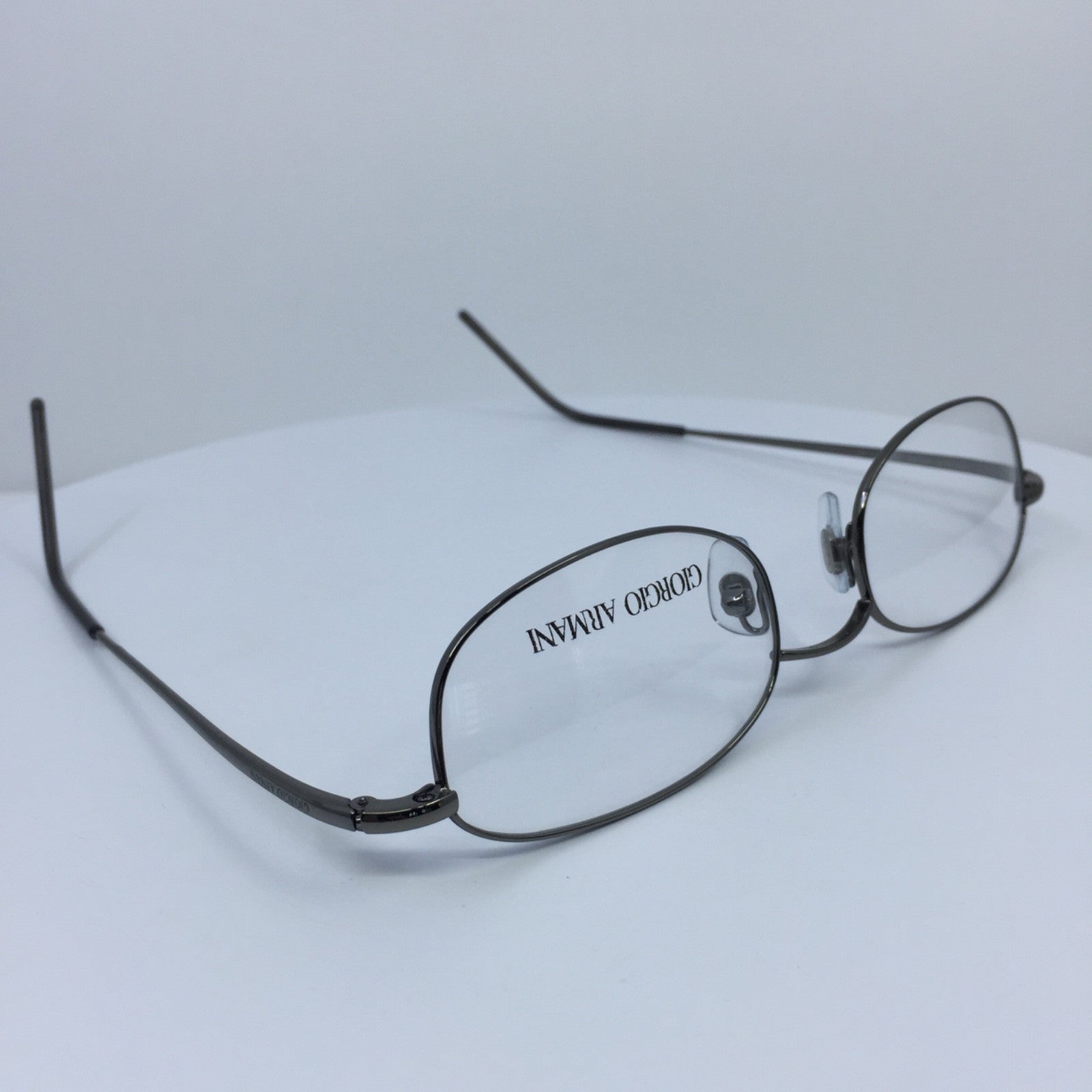 Vintage Giorgio Armani GA 1071 Gunmetal Eyeglasses - Super Vision Optical