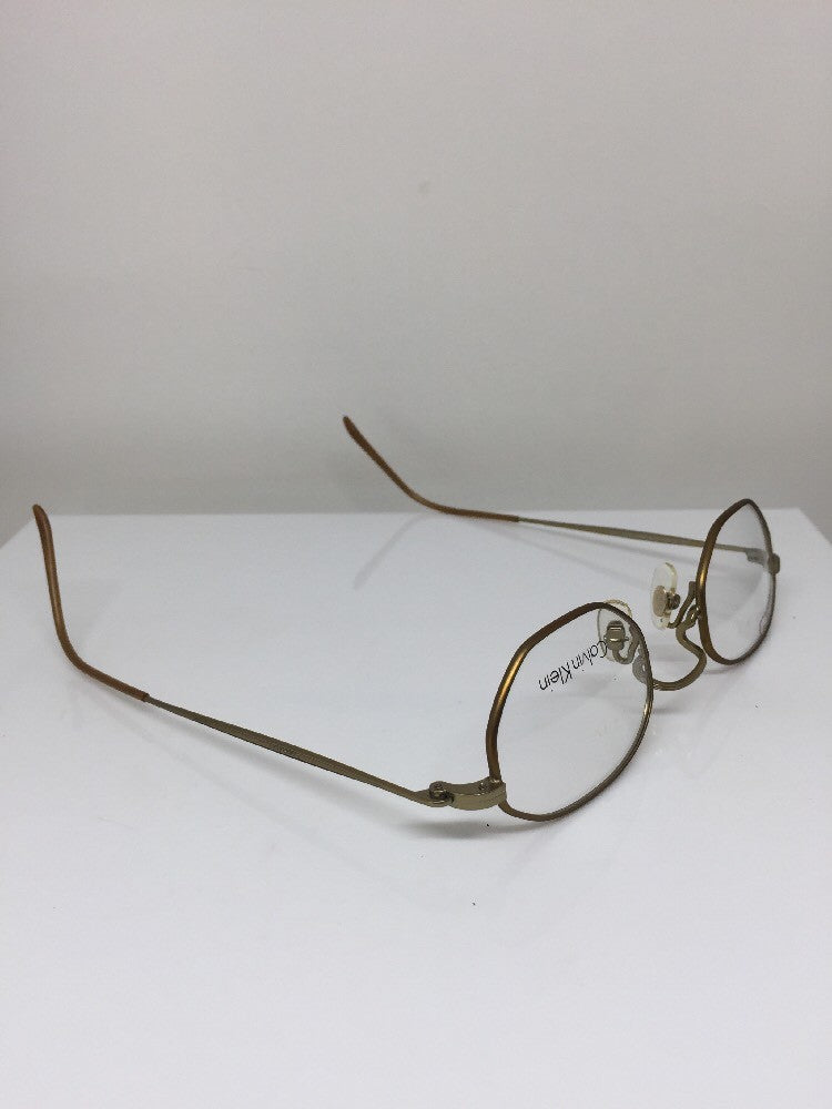 Vintage Calvin Klein CK 339 Gold Sunglasses - Super Vision Optical