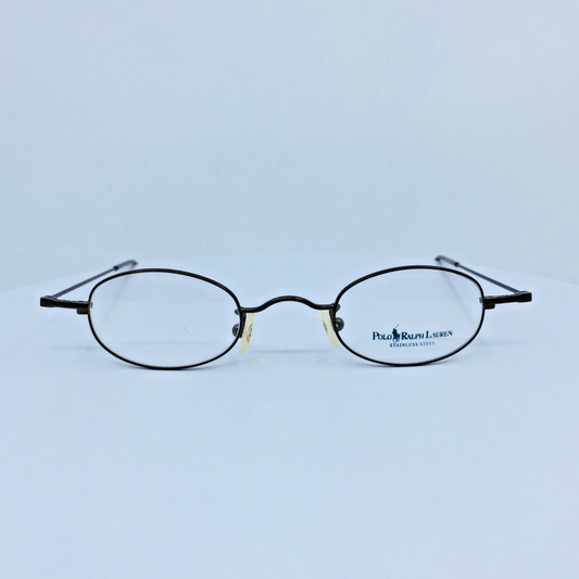 Vintage Polo Ralph Lauren POLO 391 Brown Eyeglasses - Super Vision Optical
