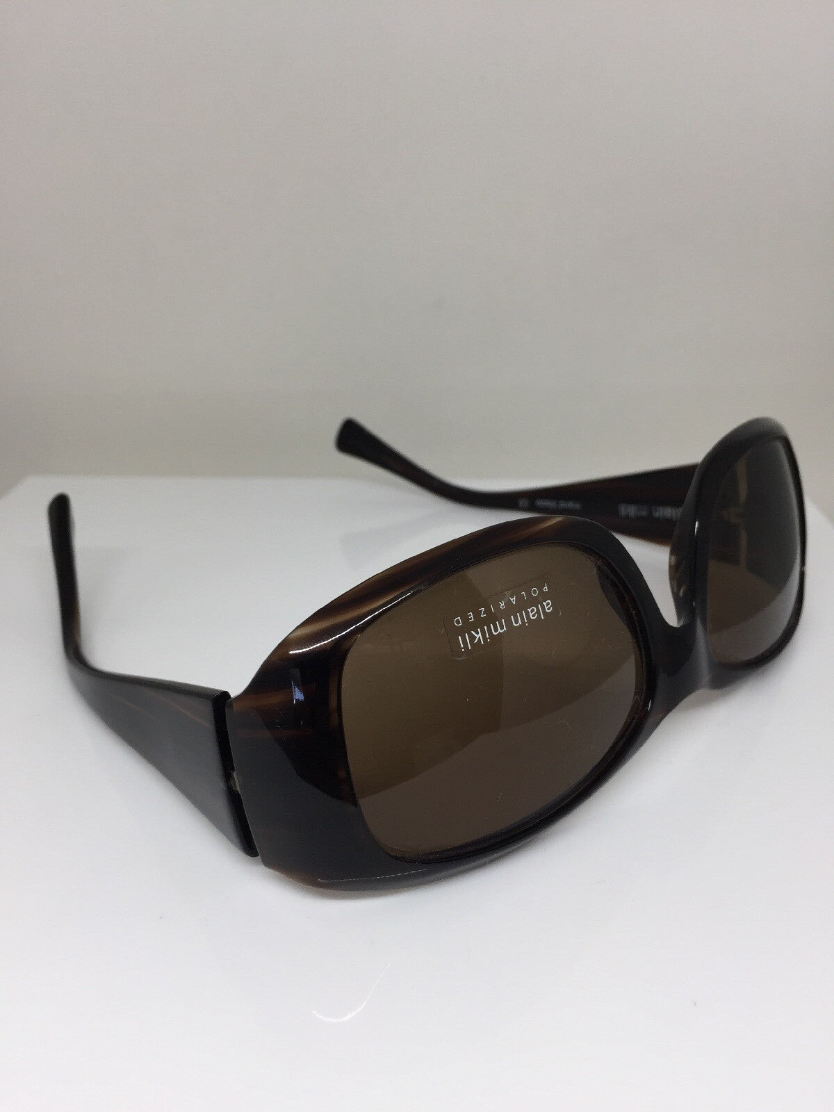 Vintage Alain Mikli A 0538 13 V3 Brown Sunglasses - Super Vision Optical