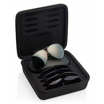 Vintage Porsche Design P8478 Black Sunglasses - Super Vision Optical