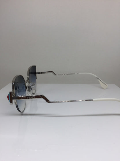 Vintage Fendi FF 0242/S Silver Sunglasses - Super Vision Optical