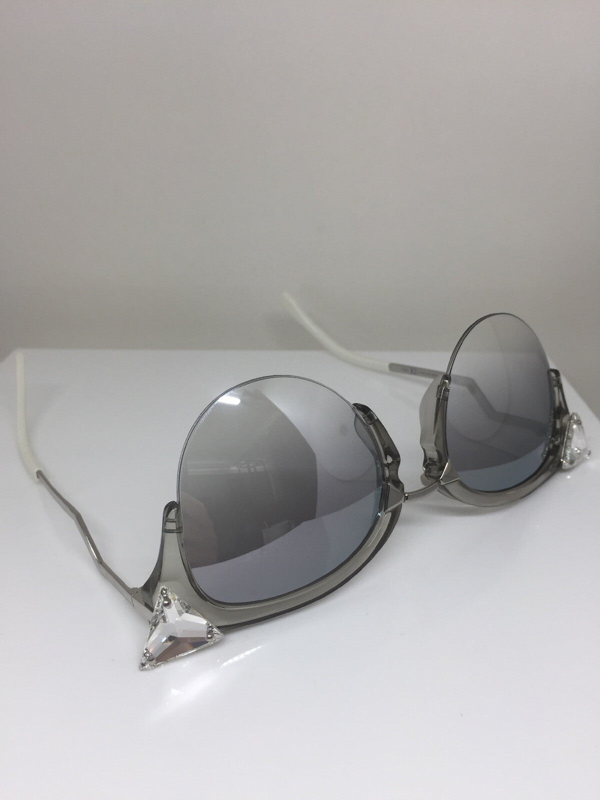 Vintage Fendi FF 0041/S Clear Sunglasses - Super Vision Optical