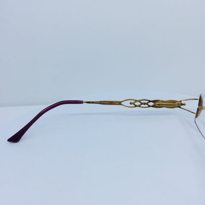Vintage Cazal MOD 165 Gold Eyeglasses - Super Vision Optical
