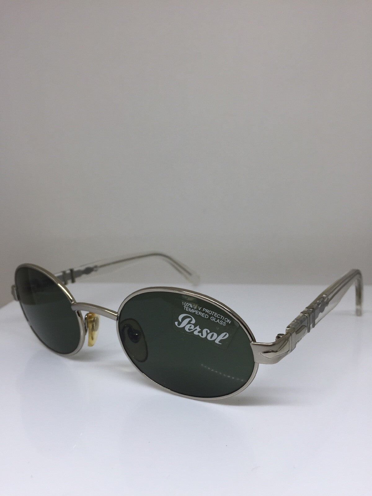 Vintage Persol PE 2022-S Silver Sunglasses - Super Vision Optical