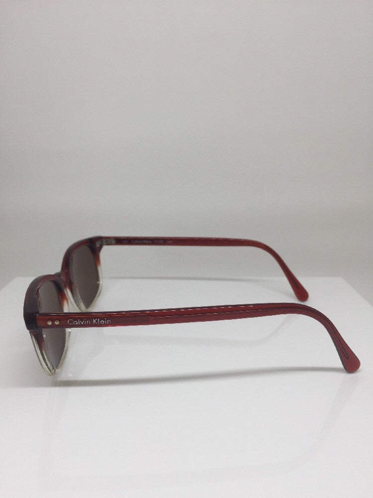 Vintage Calvin Klein CK 715-S Red Sunglasses - Super Vision Optical