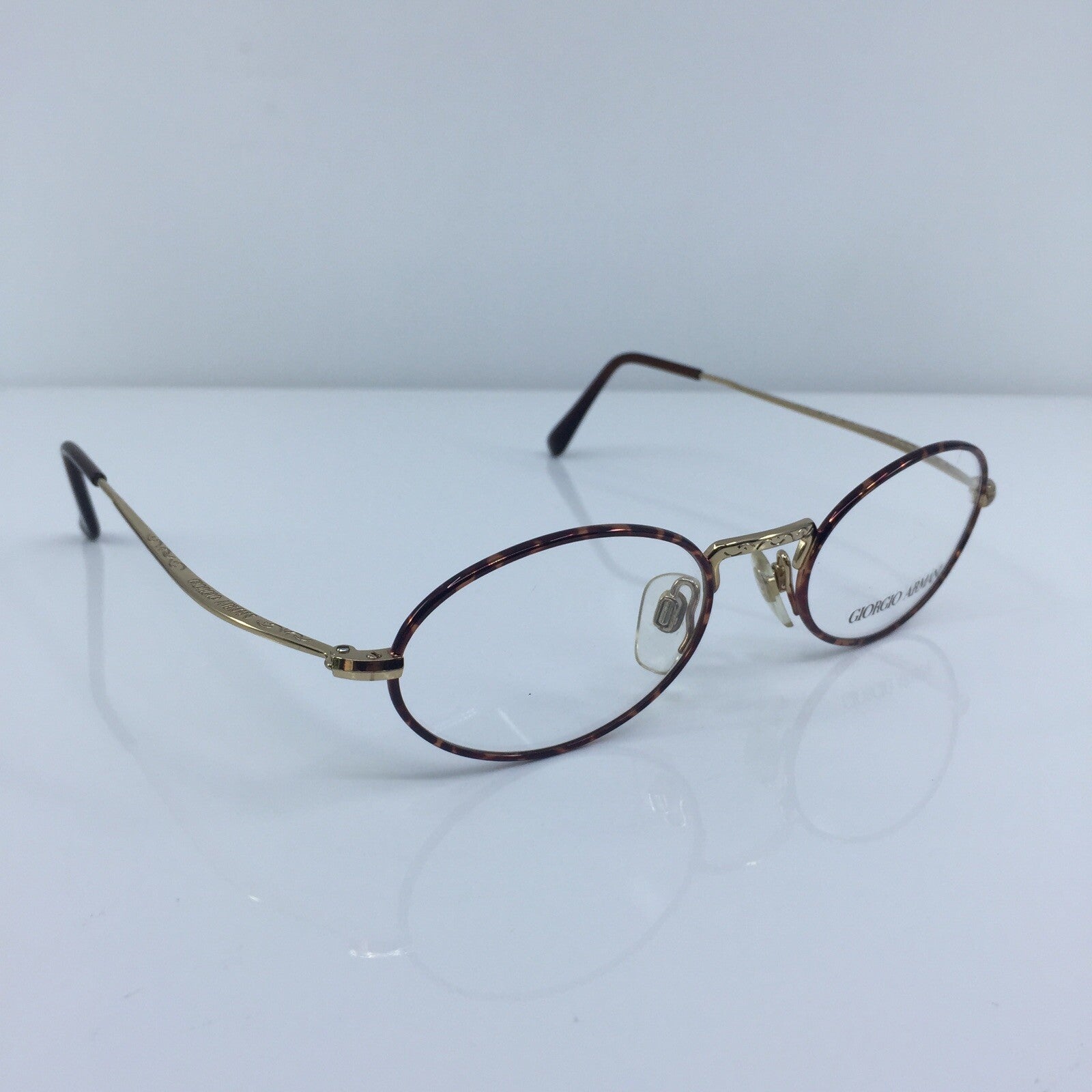 Vintage Giorgio Armani GA 242 Silver Eyeglasses - Super Vision Optical