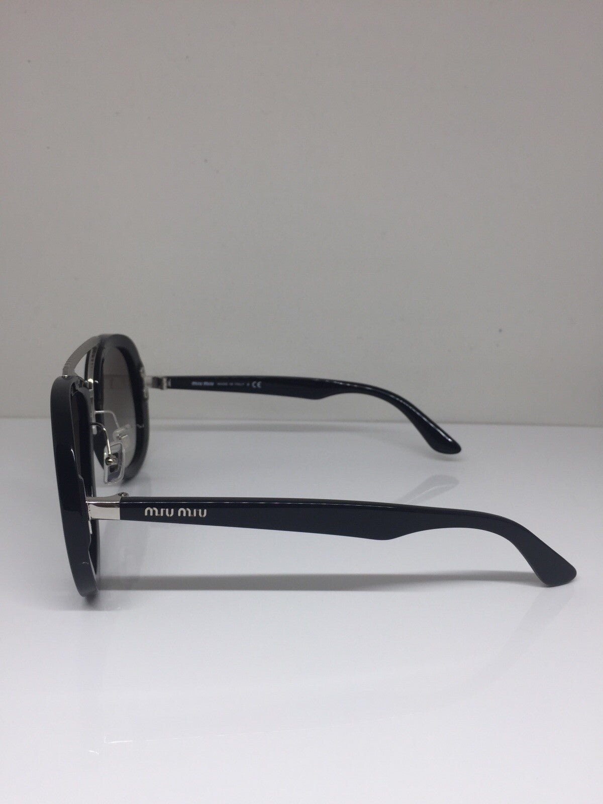 Vintage Miu Miu SMU 05V Silver Sunglasses - Super Vision Optical