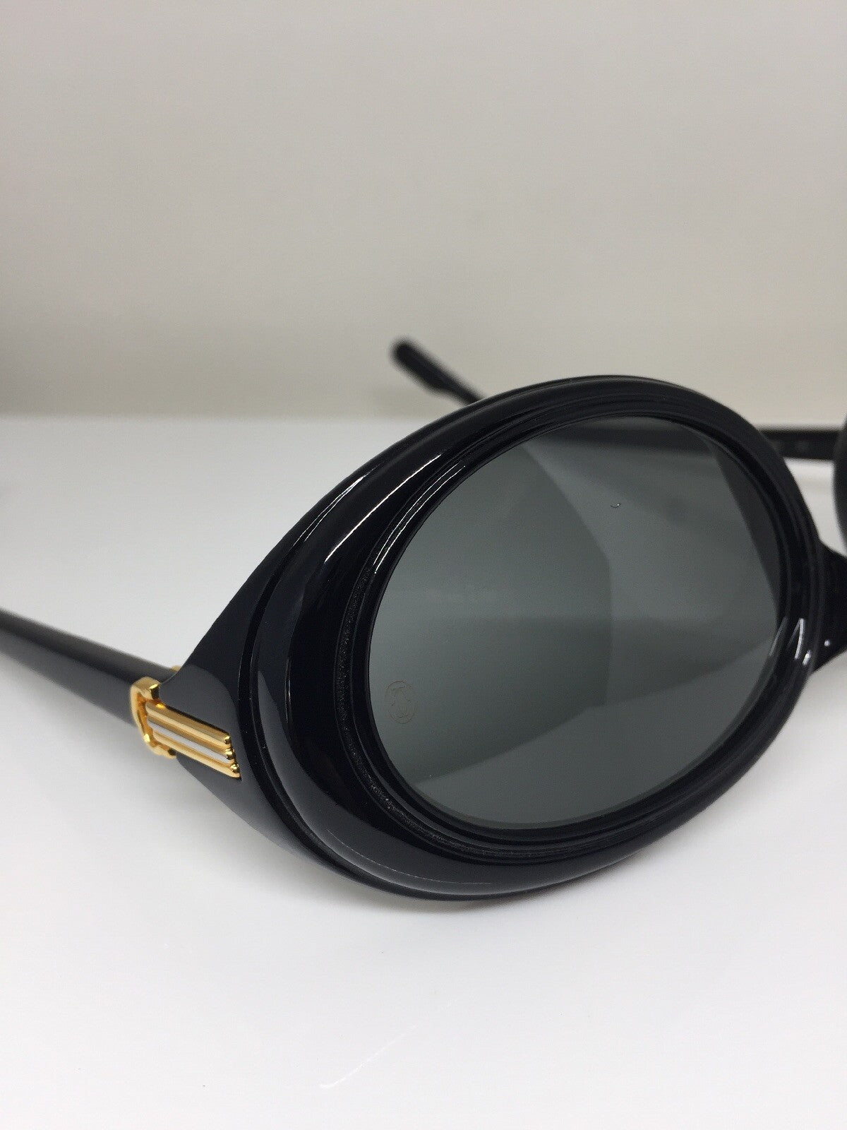 Vintage Cartier T8200078 Black Sunglasses - Super Vision Optical