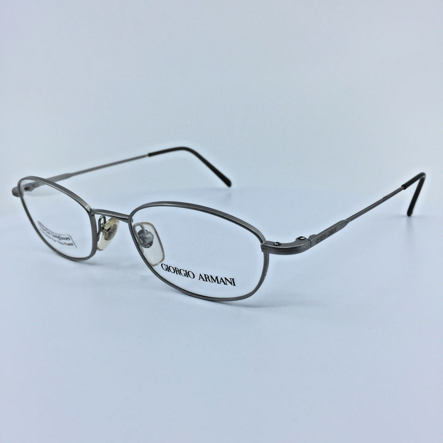Vintage Giorgio Armani GA 1006 Silver Eyeglasses - Super Vision Optical