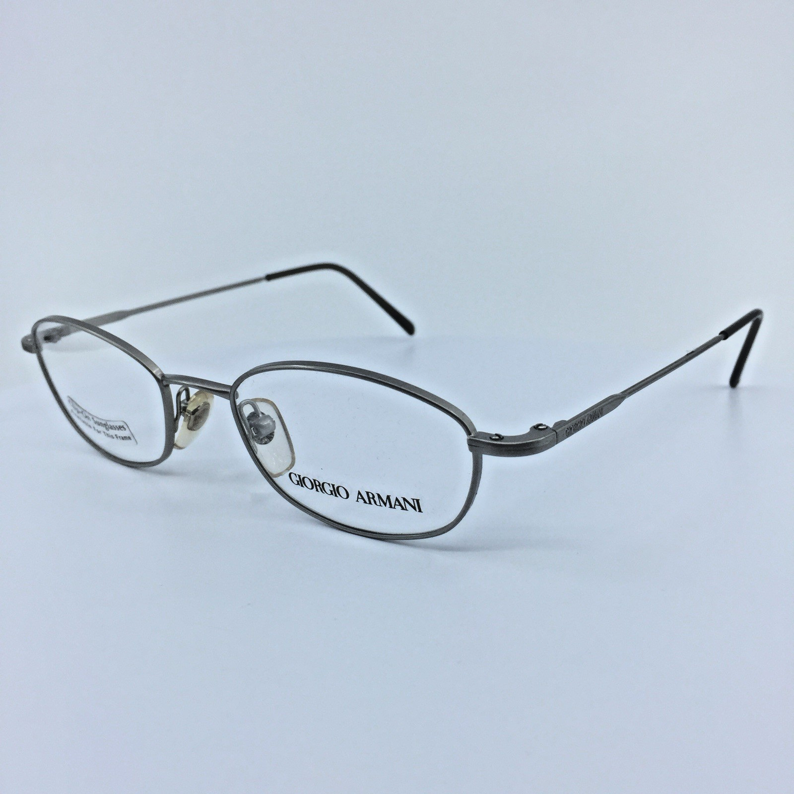 Vintage Giorgio Armani GA 1006 Silver Eyeglasses - Super Vision Optical