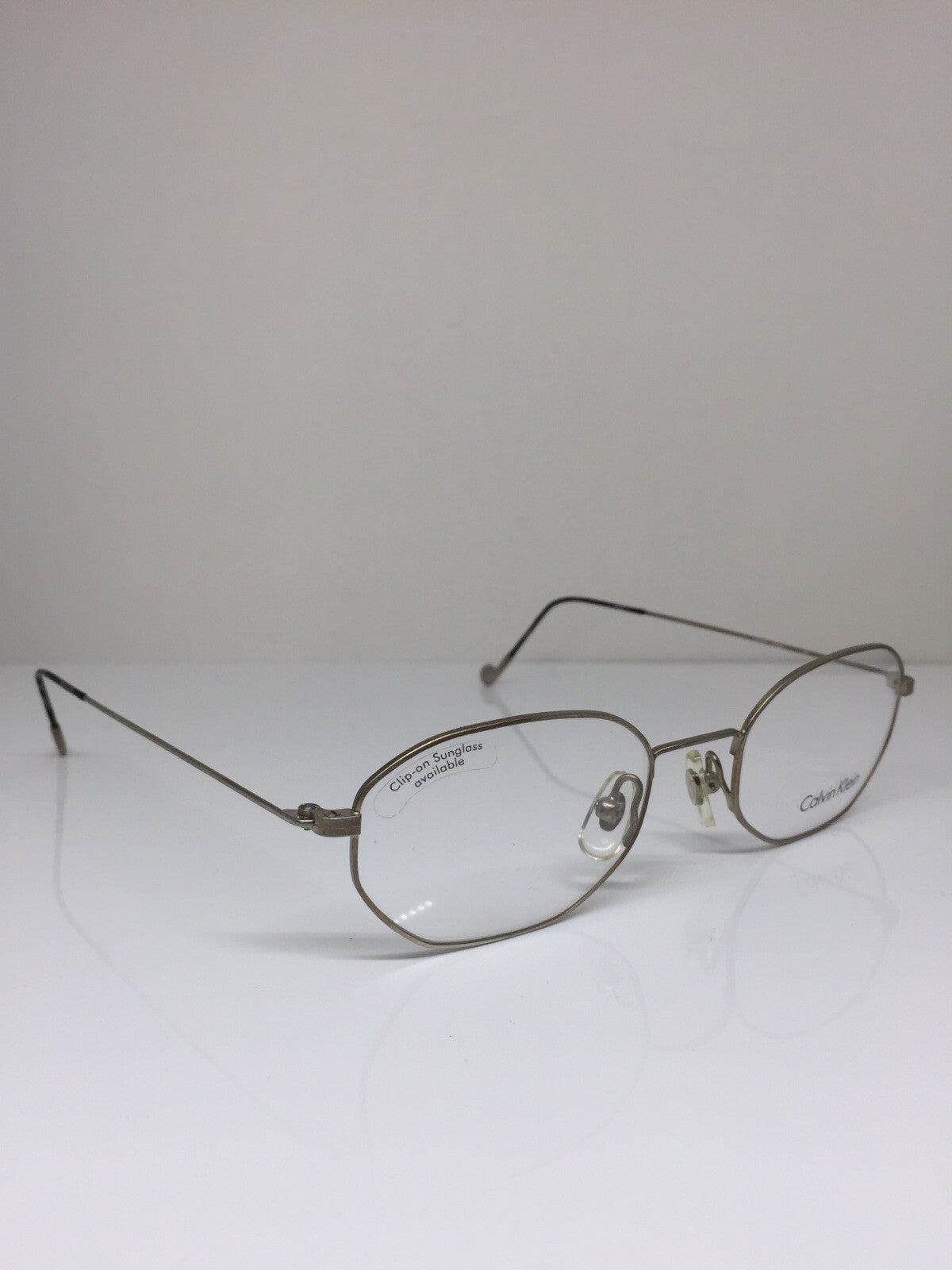 Vintage Calvin Klein CK 138 Gold Eyeglasses - Super Vision Optical