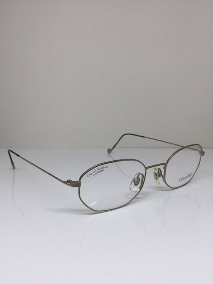 Vintage Calvin Klein CK 138 Gold Eyeglasses - Super Vision Optical