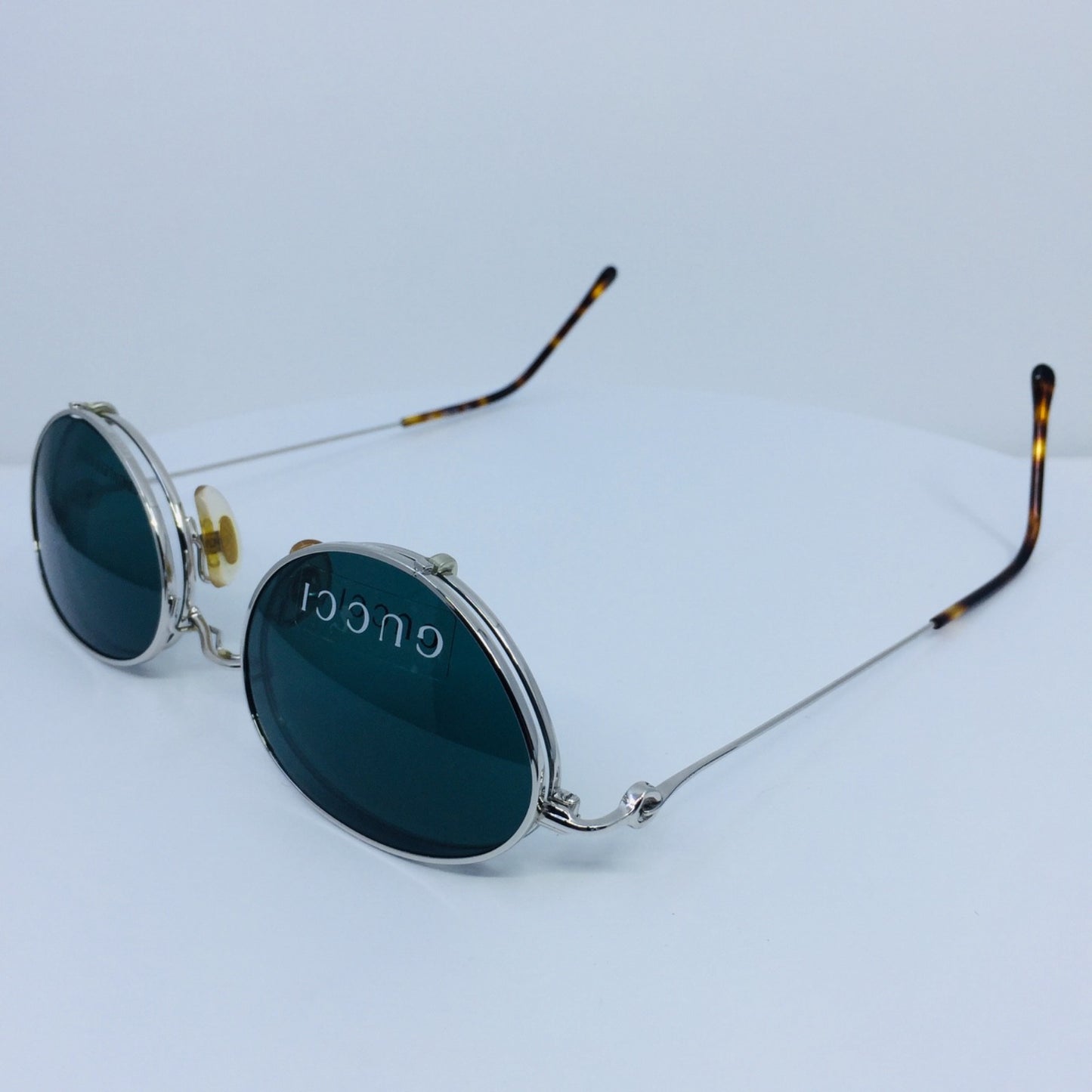 Vintage Gucci GG 2624 Silver Eyeglasses - Super Vision Optical