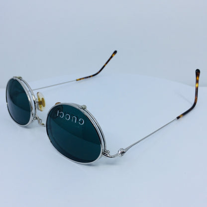 Vintage Gucci GG 2624 Silver Eyeglasses - Super Vision Optical