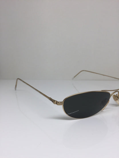 Vintage Moschino By Persol M. 3063-S Gold Sunglasses - Super Vision Optical