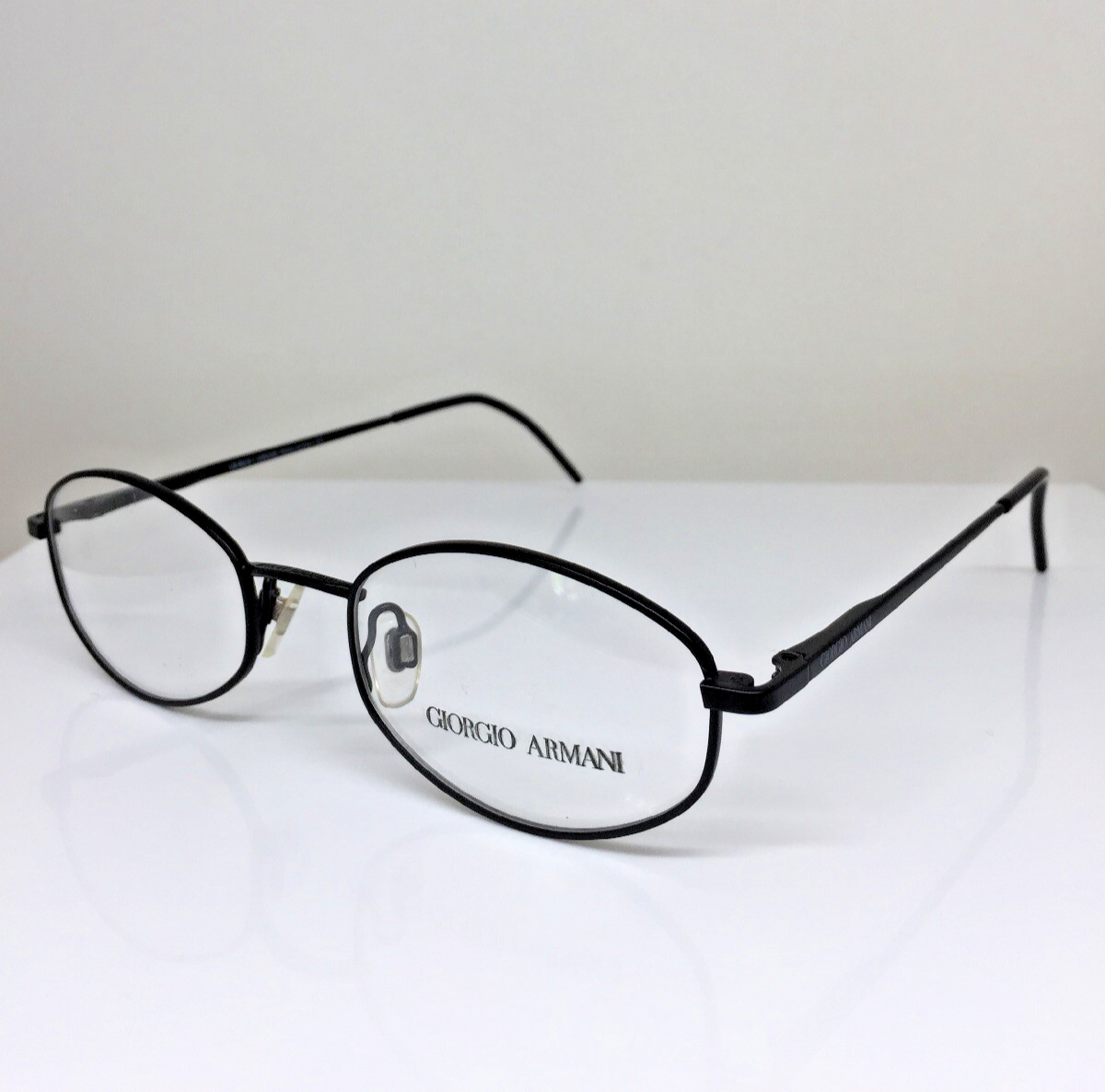Vintage Giorgio Armani GA 1031 Black Eyeglasses - Super Vision Optical