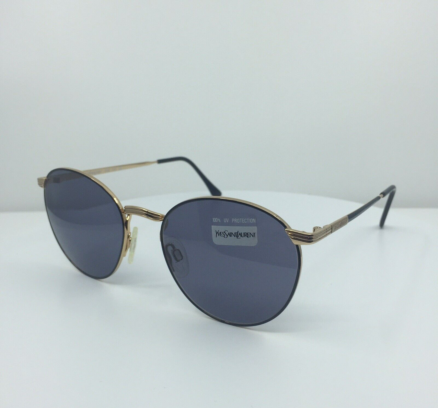 Vintage Saint Laurent YSL 6017 Black Sunglasses - Super Vision Optical