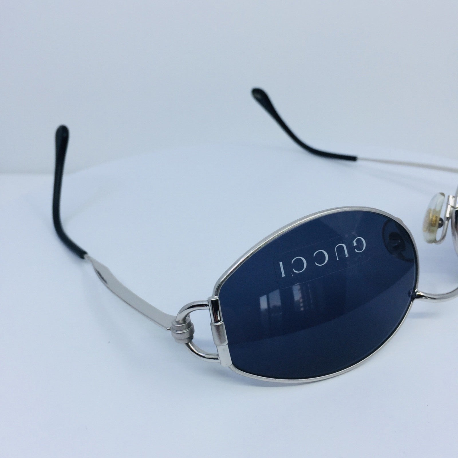Vintage Gucci GG 2602/S Silver Sunglasses - Super Vision Optical
