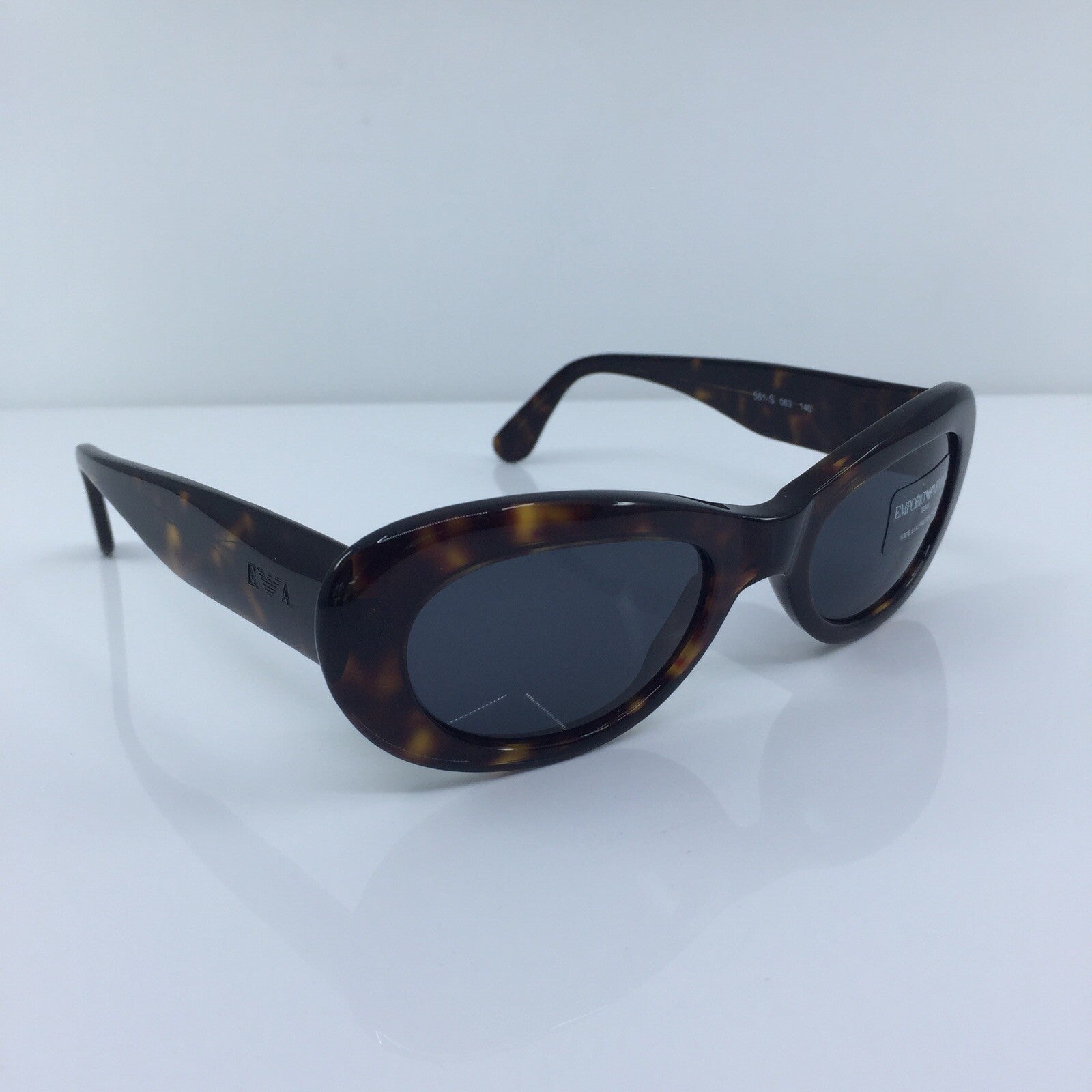 Vintage Emporio Armani EA 561-S Black Sunglasses - Super Vision Optical
