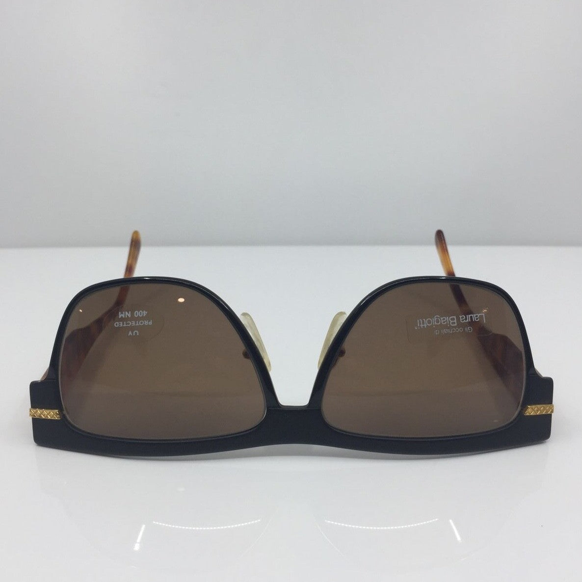 Vintage Laura Biagiotti T 160/S Tortoise Sunglasses - Super Vision Optical