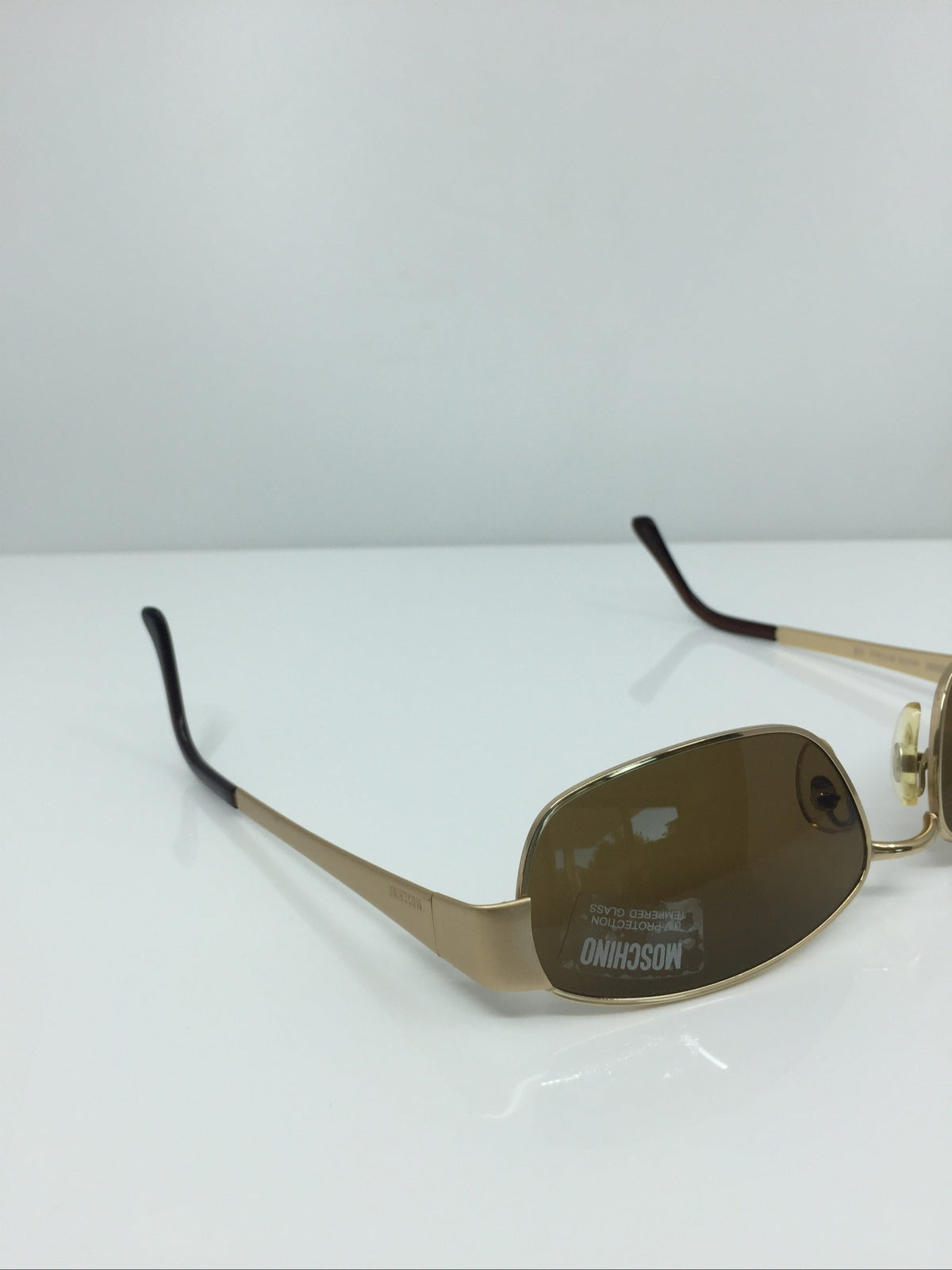 Vintage Persol Moschino M. 3059-S Gold Sunglasses - Super Vision Optical