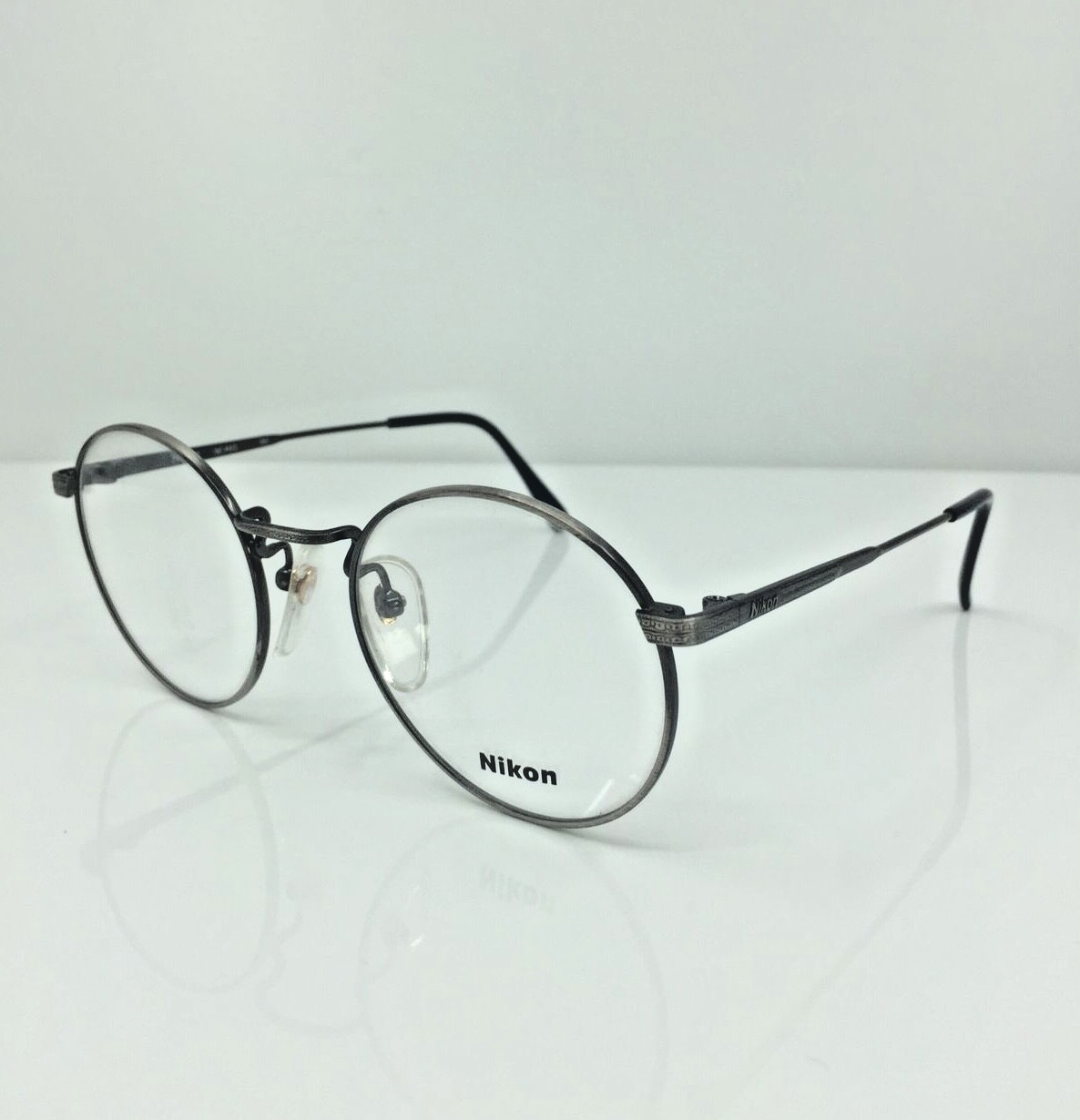Vintage Nikon NK 4412 Silver Eyeglasses - Super Vision Optical