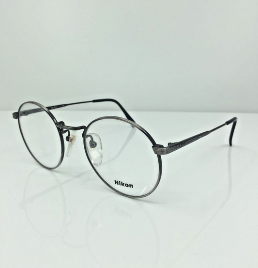 Vintage Nikon NK 4412 Silver Eyeglasses - Super Vision Optical