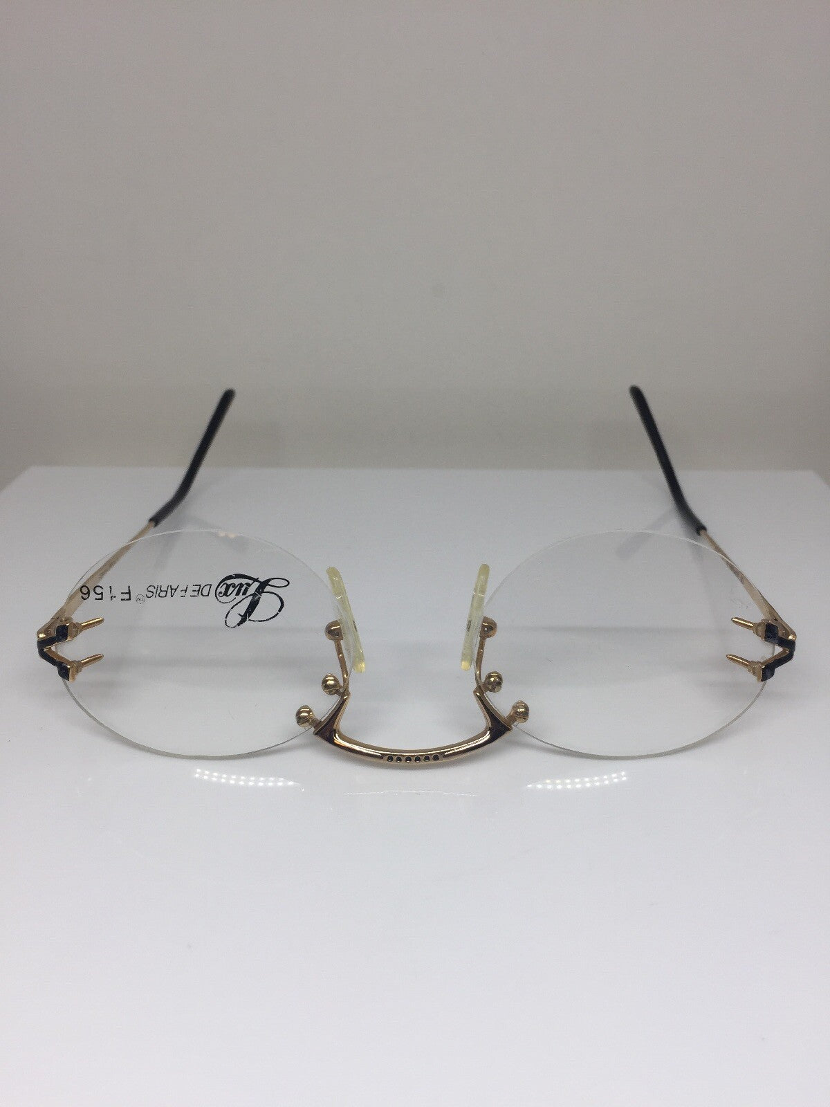 Vintage Lux De Paris Soprani Black Sunglasses - Super Vision Optical