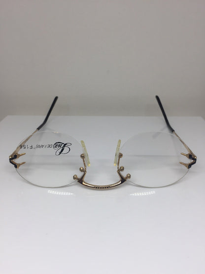 Vintage Lux De Paris Soprani Black Sunglasses - Super Vision Optical