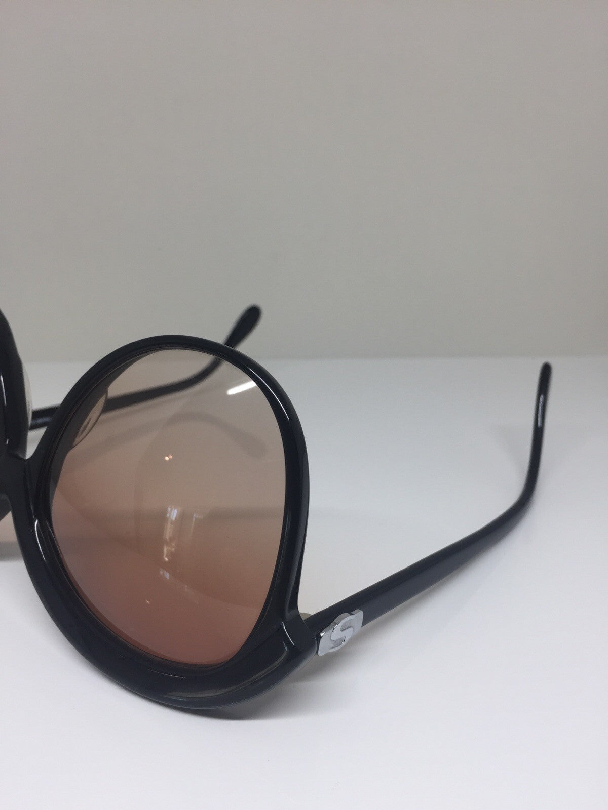 Vintage Silhouette MOD 102 Black Sunglasses - Super Vision Optical