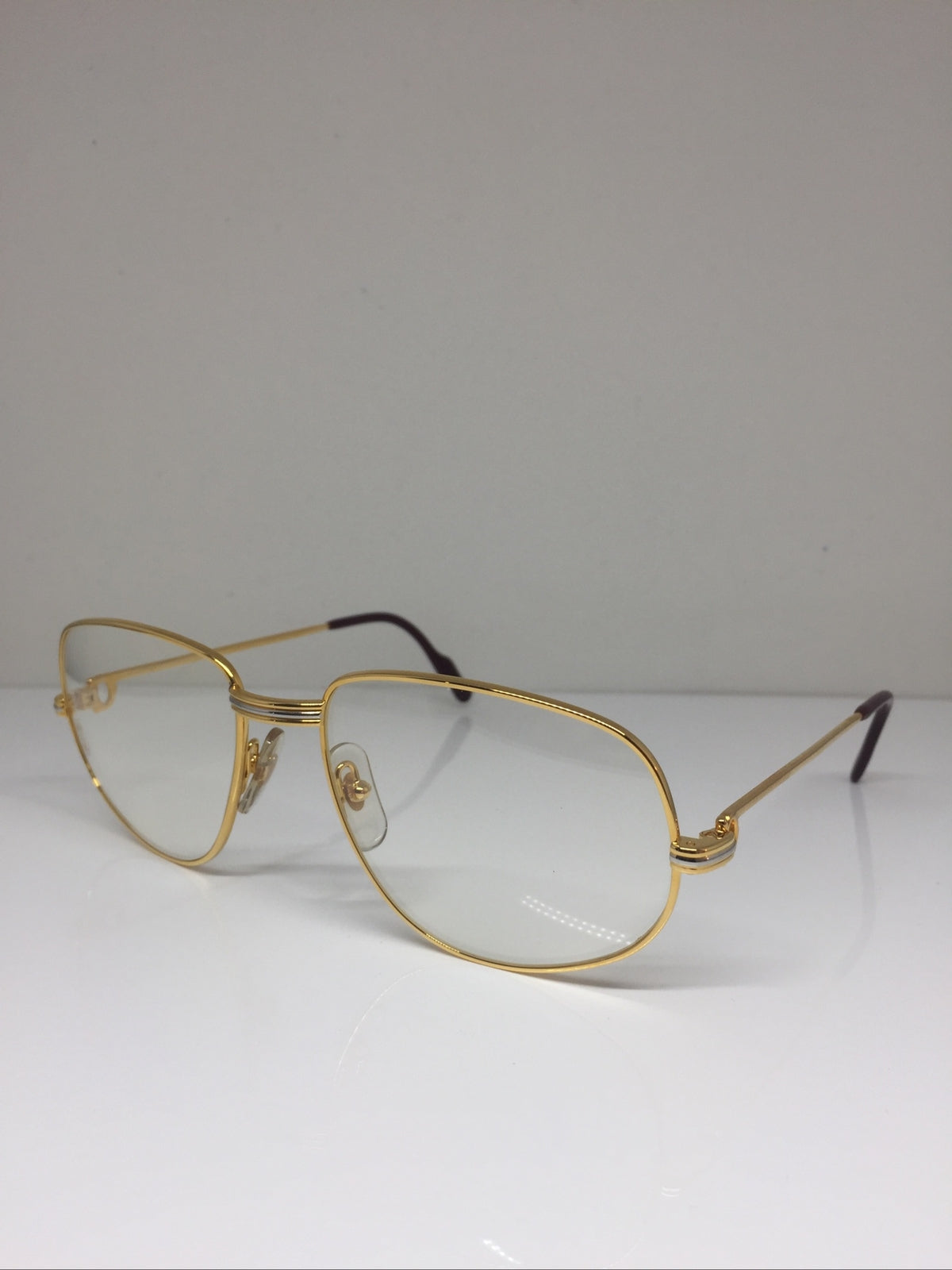 Vintage Cartier Romance Louis Cartier Gold Eyeglasses - Super Vision Optical