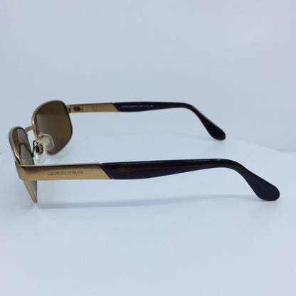 Vintage Giorgio Armani GA 675 Gold Sunglasses - Super Vision Optical