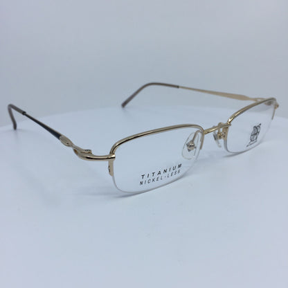 Vintage Jean Paul Gaultier JPG 57-0030 Gold Eyeglasses - Super Vision Optical