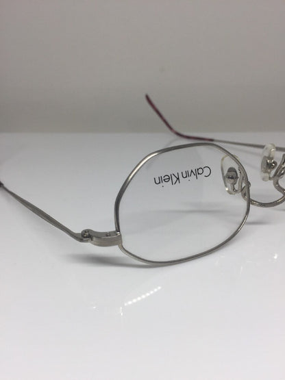Vintage Calvin Klein CK 339 Silver Sunglasses - Super Vision Optical