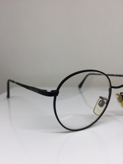 Vintage Giorgio Armani GA 201 Black Sunglasses - Super Vision Optical