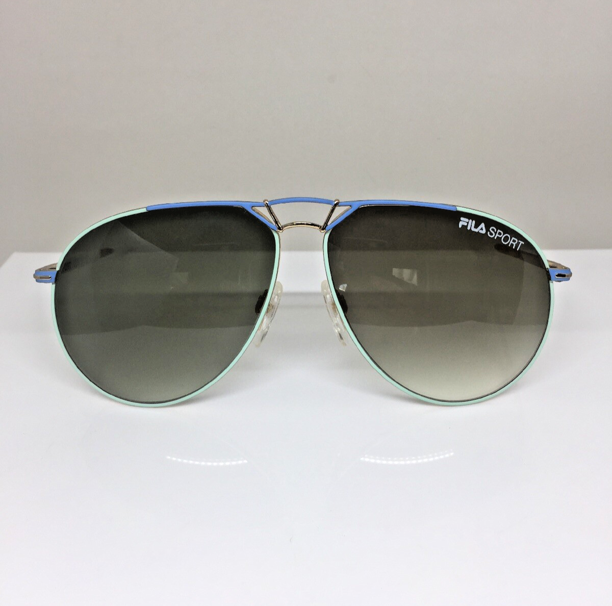 Vintage Fila Sport FILA 8802 Blue Sunglasses - Super Vision Optical