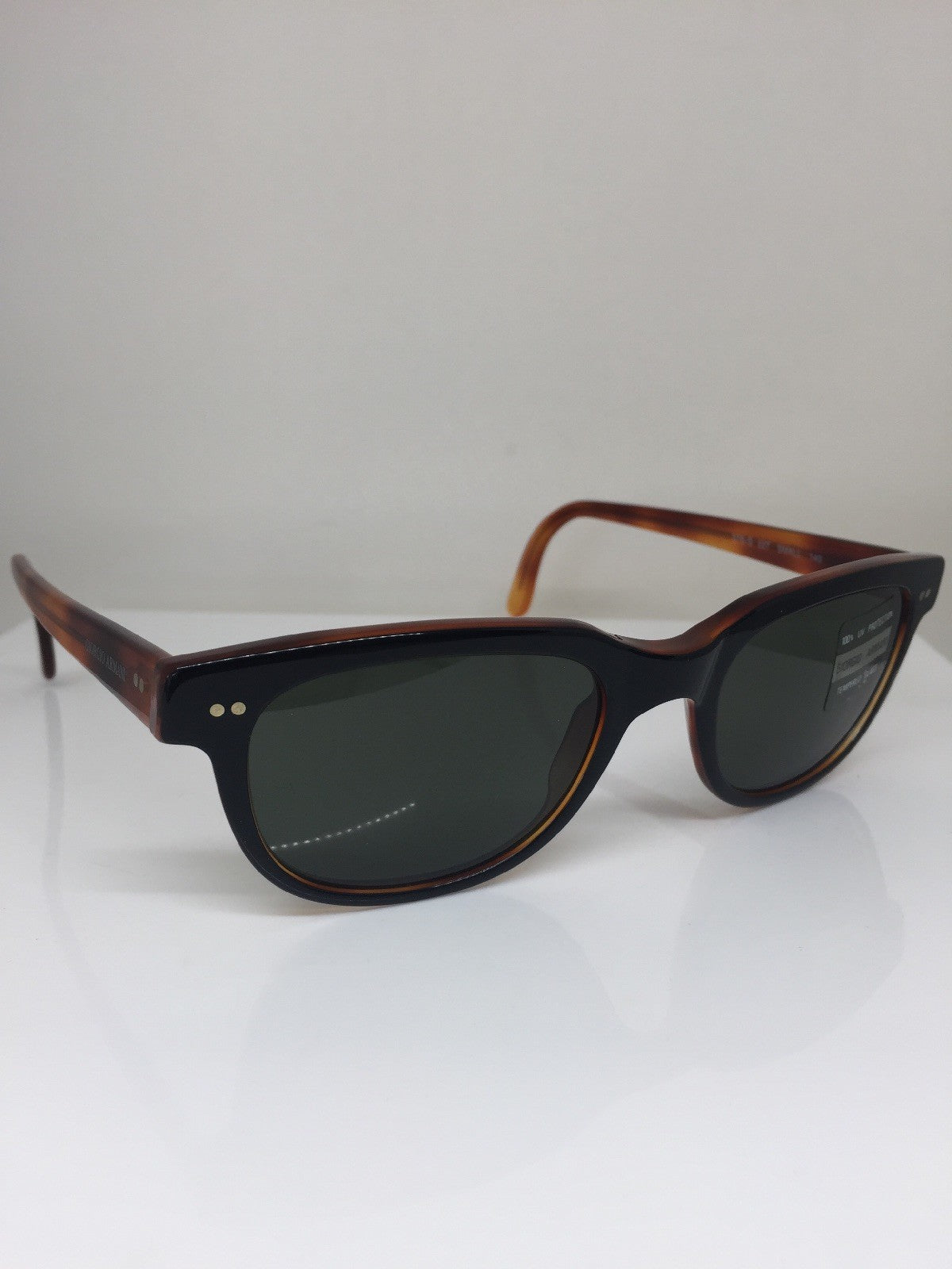Vintage Giorgio Armani GA 376-S Black Sunglasses - Super Vision Optical
